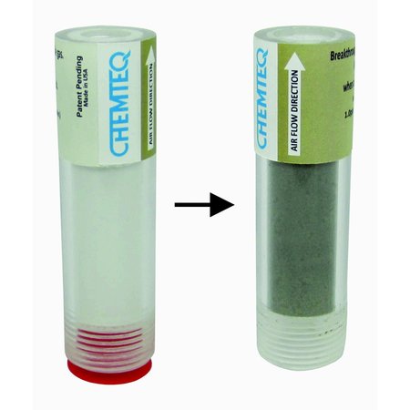 CHEMTEQ Filter Change Indicator for Hydrogen Sulfide Gas 185